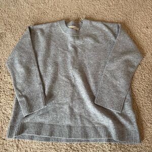 LOFT gray sweater